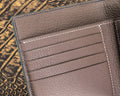 Bespoke Bifold Wallet in Graphite Grey Crocodile Leather
