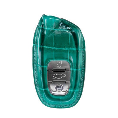 Lamborghini Aventador Key Fob Cover in Green Crocodile