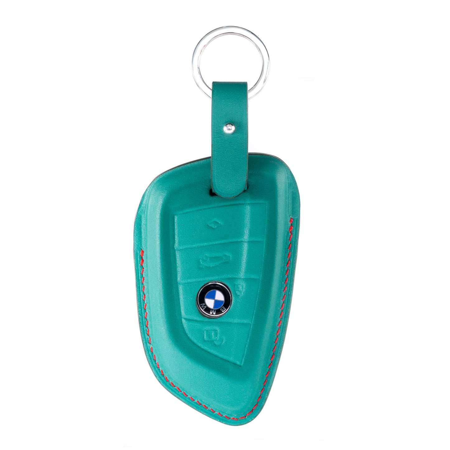 BMW SUV Key Fob Cover in Green Nappa