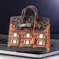 Espresso Luxe Mini Bag Charm