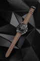 Solitaire Universal Straps in Sandstorm Epsom for Omega