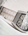 Bespoke Watch Strap in Natural Himalayan Crocodile