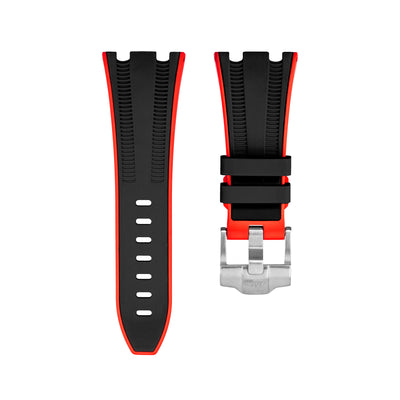 Solitaire Vampire Black Rubber Strap for AP 42MM