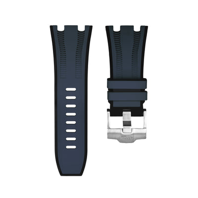 Solitaire Buckingham Navy Rubber Strap for AP 44MM