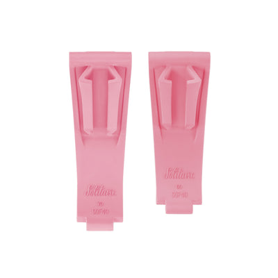 Solitaire Strawberry Pink Flexi Rubber strap for Rolex