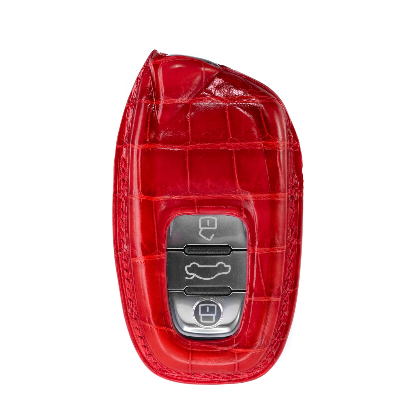 Lamborghini Aventador Key Fob Cover in Red Crocodile