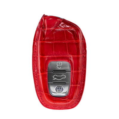 Lamborghini Aventador Key Fob Cover in Red Crocodile