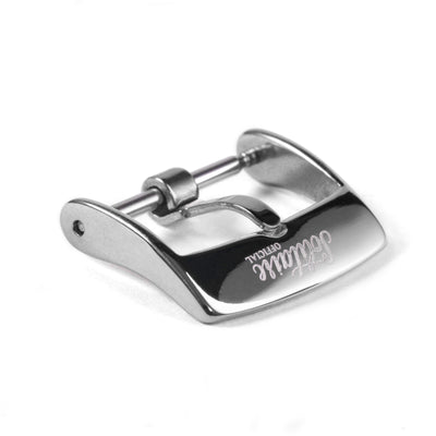 16MM Solitaire Official Silver Tang Buckle