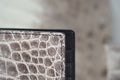 Bespoke Money Clip in Natural Himalayan Crocodile