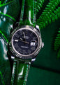Bespoke Watch Strap in Pine Green Alligator