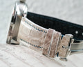 Bespoke Watch Strap in Natural Himalayan Crocodile