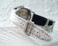 Bespoke Watch Strap in Natural Himalayan Crocodile