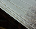 Bespoke Clutch Bag in Natural Himalayan Crocodile