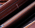 Bespoke Long Wallet in Chestnut Brown Alligator