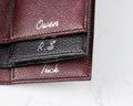 Bespoke Card Holders In Black Crocodile