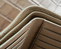 Bespoke Bifold Wallet in Juniper Green Alligator