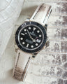 Bespoke Watch strap in Natural Himalayan Crocodile