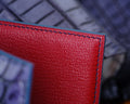 Bespoke Bifold Wallet in Grey Rubbed Off Crocodile