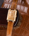 Bespoke Watch Strap in Chestnut Brown Alligator