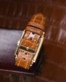 Bespoke Watch Strap in Chestnut Brown Alligator