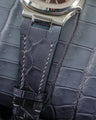 Bespoke Watch Strap in Ombre Dull Crocodile