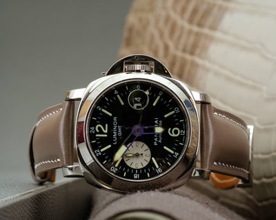Bespoke Watch Strap in Etoupe Nappa