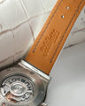 Bespoke Watch Strap in White Crocodile