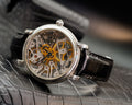 Bespoke Watch Strap in Black Crocodile