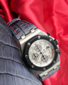 Bespoke Watch Strap in Ombre Dull Crocodile