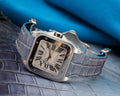 Bespoke Watch Strap in Ombre Dull Crocodile