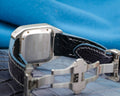 Bespoke Watch Strap in Ombre Dull Crocodile