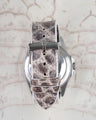 Bespoke Watch Strap in Natural Himalayan Crocodile
