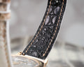 Bespoke Watch Strap in Natural Himalayan Crocodile