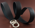 Bespoke Reversible Belt in Black Epsom & Chocolate Brown Togo