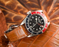 Bespoke Watch Strap in Chestnut Brown Alligator