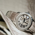 Bespoke Watch Strap in Natural Himalayan Crocodile