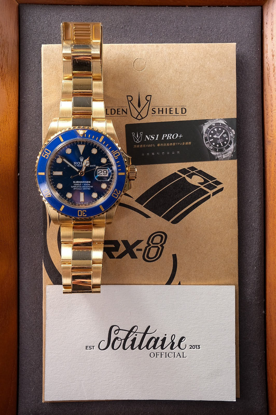 RX8 Protective Film for Rolex Submariner 41MM – Solitaire Official