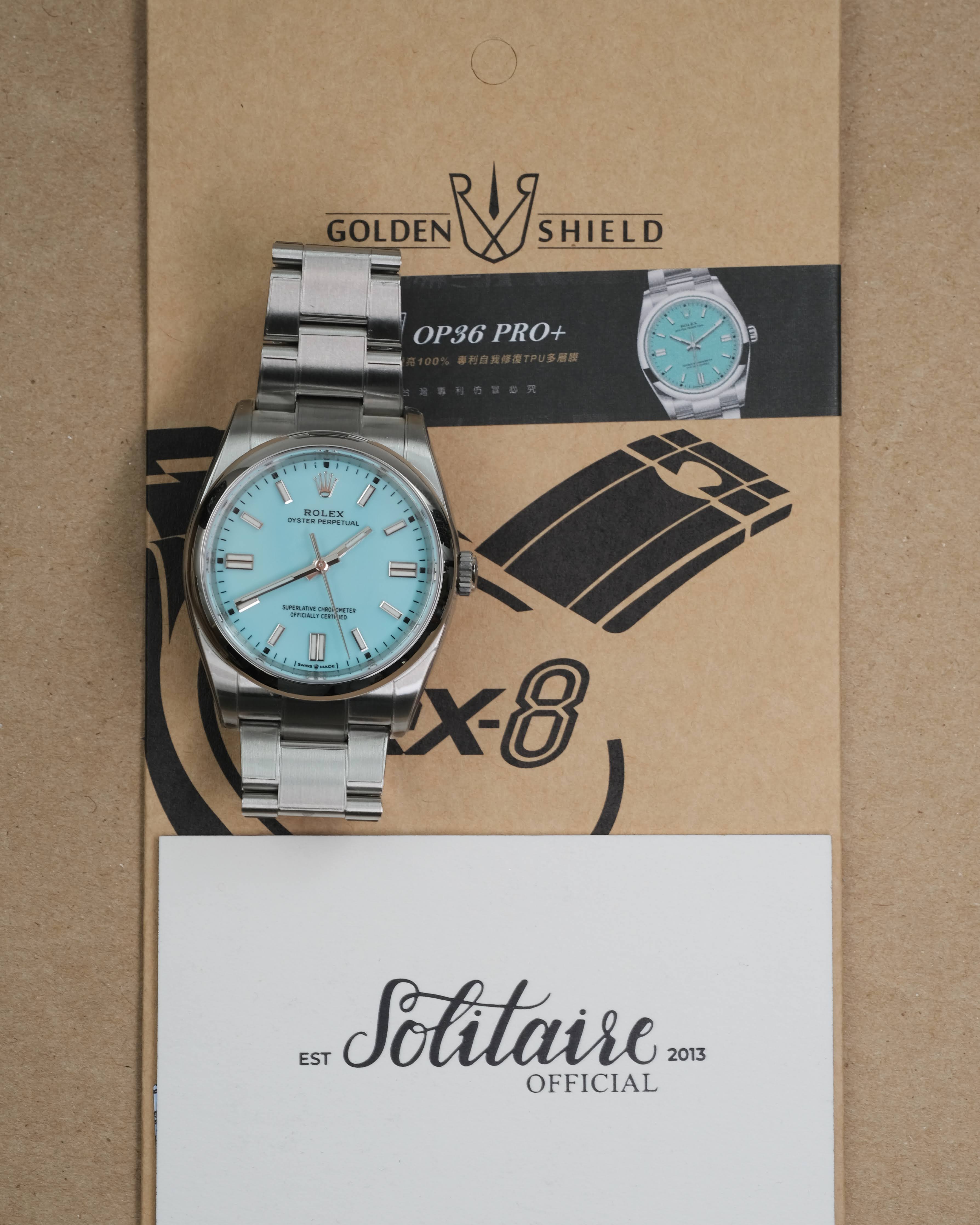 RX8 Protective Film for Rolex Oyster Perpetual 36MM – Solitaire Official