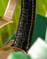 Bespoke Watch Strap in Pear Green Alligator