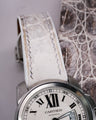 Bespoke Watch Strap in Natural Himalayan Crocodile