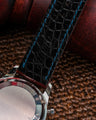 Bespoke Watch Strap in Reddish Brown Crocodile
