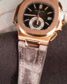 Bespoke Watch Strap in Natural Himalayan Crocodile