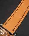 Bespoke Watch Strap in Black Crocodile