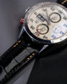 Bespoke Watch Strap in Black Crocodile