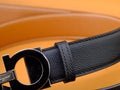 Bespoke Reversible Belt in Black Epsom & Chestnut Brown Togo