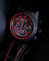 Bespoke Watch Strap in Black Crocodile
