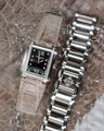 Bespoke Watch Strap in Grey Himalayan Crocodile