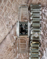 Bespoke Watch Strap in Grey Himalayan Crocodile