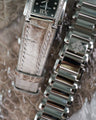 Bespoke Watch Strap in Grey Himalayan Crocodile