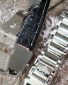 Bespoke Watch Strap in Grey Himalayan Crocodile